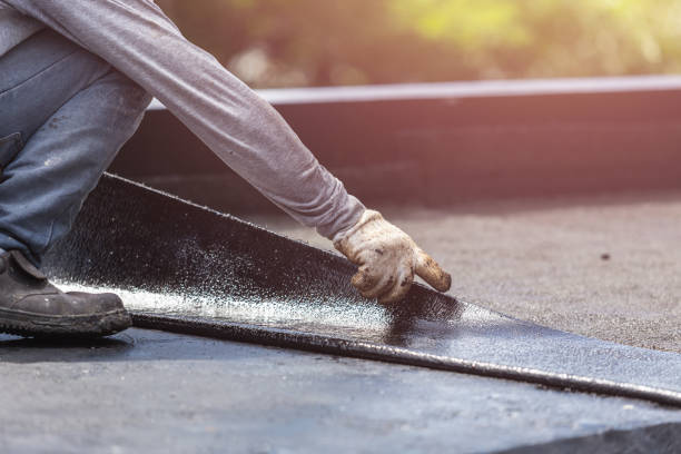 Professional Interior Drainage System technician working in Hamilton Square, NJ